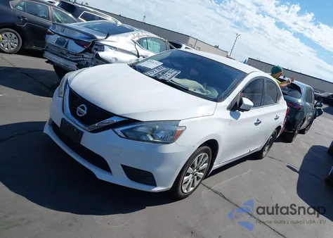 2017 Nissan Sentra Sv z USA, uszkodzony, nr VIN 3N1AB7AP3HL639333
